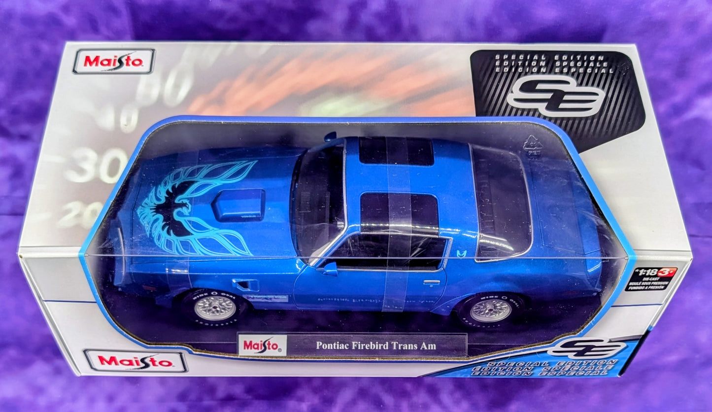 Maisto Pontiac Firebird Trans Am - Special Edition - 1:18 Scale