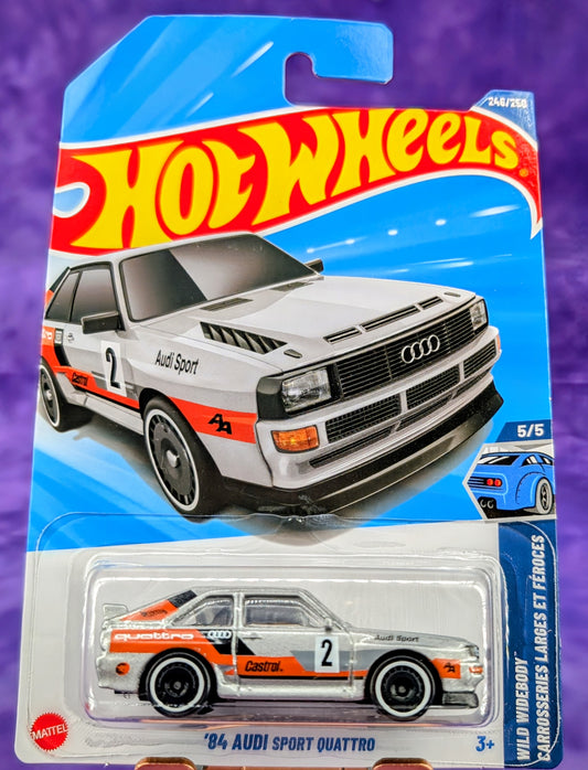 Hot Wheels Treasure Hunt '84 Audi Sport Quattro - Wild Widebody - Mainline