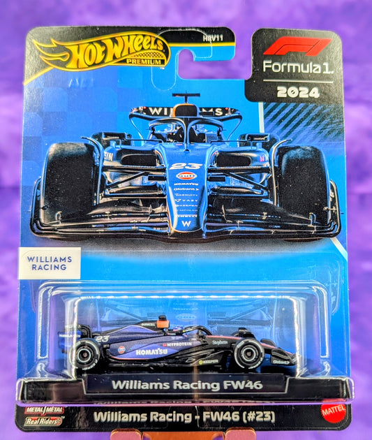 Hot Wheels Williams Racing - FW46 #23 - Alexander Albon - F1 Racing Premium