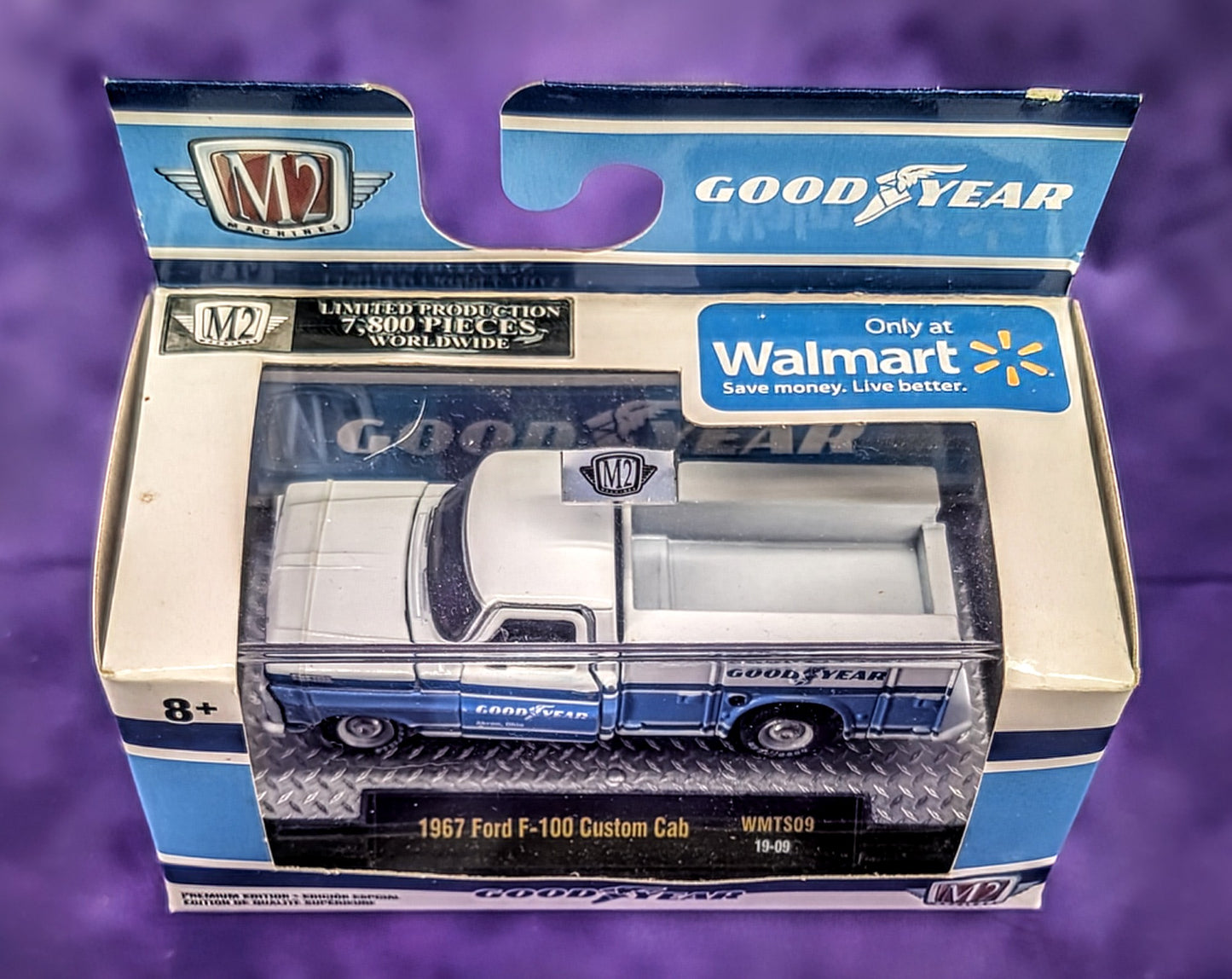 M2 Machines 1967 Ford F-100 Custom Cab - Goodyear - Walmart Exclusive