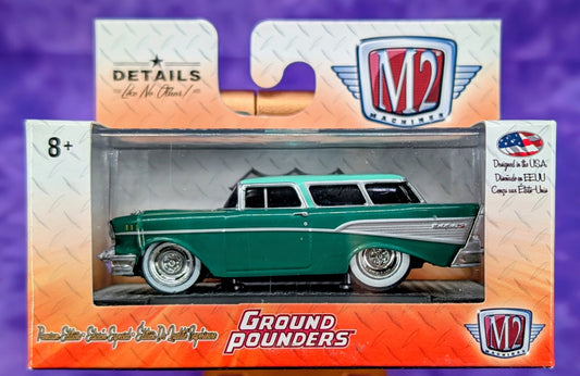 M2 Machines 1957 Chevrolet Nomad - R16 17-04