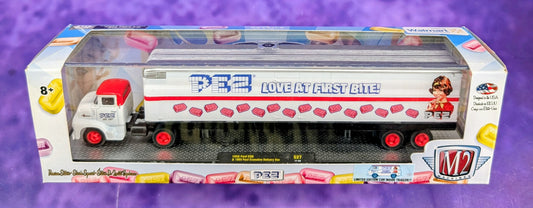 M2 Machines 1956 Ford COE & Limited Edition 1965 Ford Econoline Delivery Van - PEZ Candy - S27 17-24