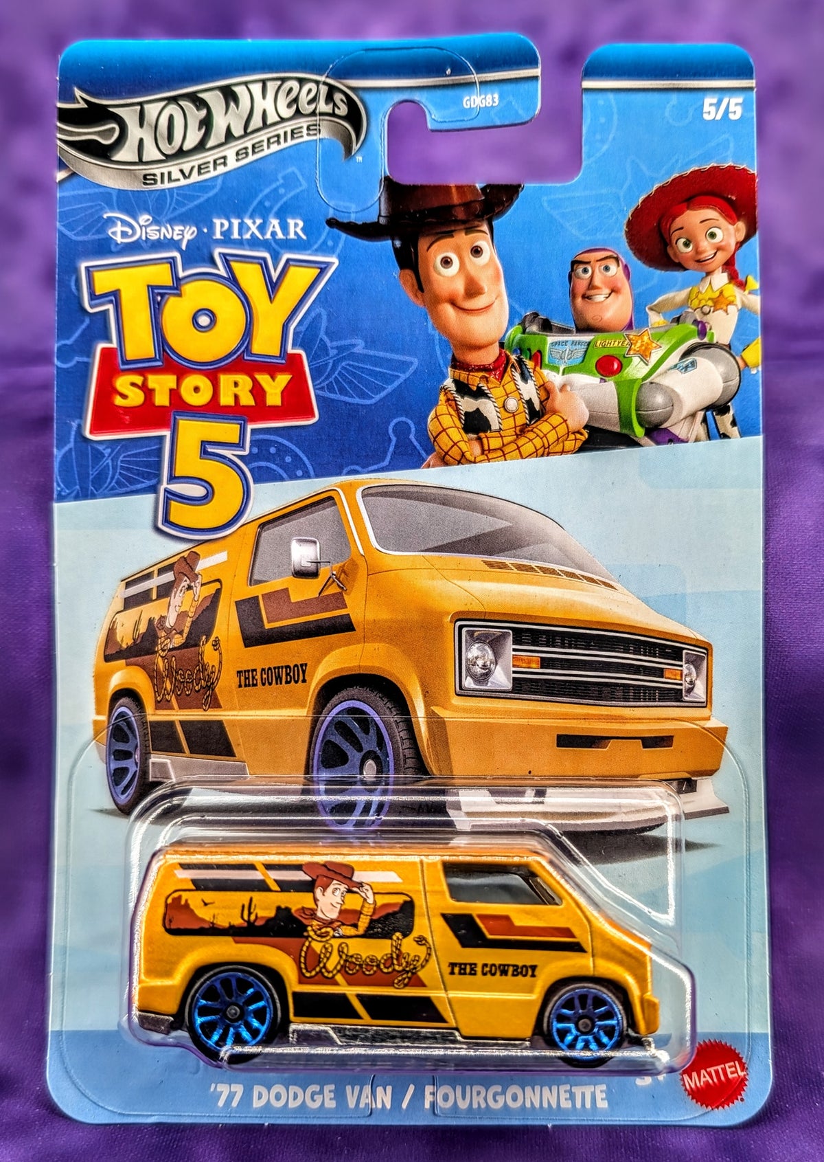 CHASE Hot Wheels '77 Dodge Van - Toy Story 5