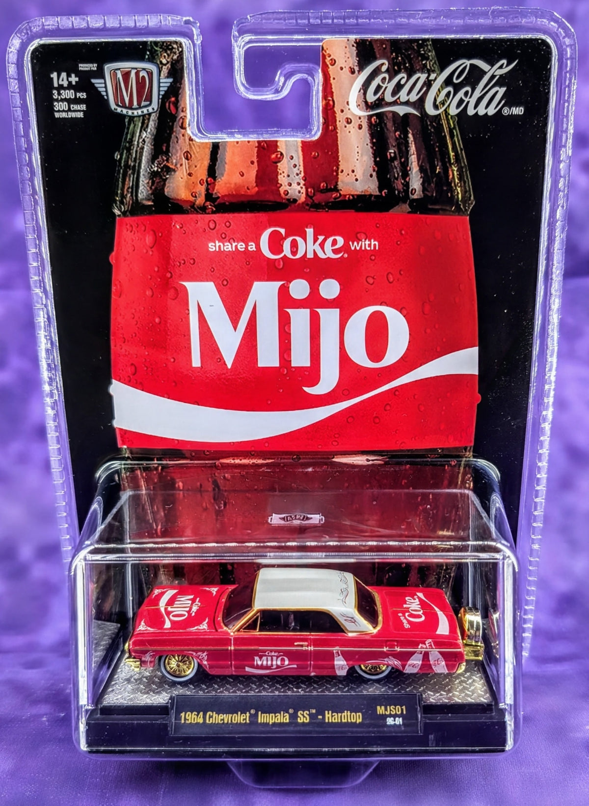 CHASE M2 Machines 1964 Chevy Impala SS - 1 of 300 - MiJo Exclusives Coca-Cola