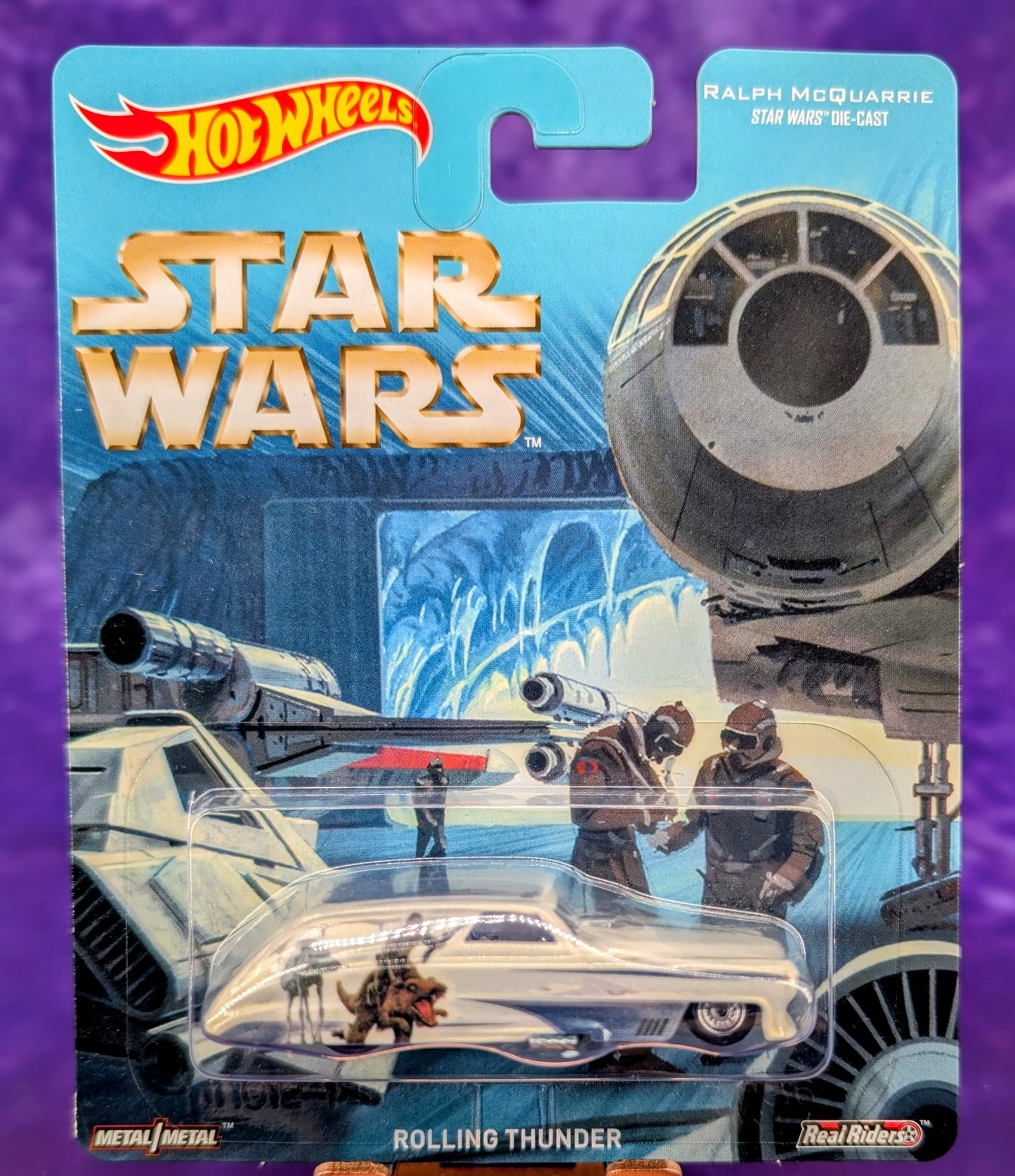 Hot Wheels Star Wars Set of 6 - Artwork by Ralph McQuarrie - 2017 Premium