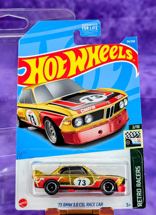 Hot Wheels '73 BMW 3.0 CSL Race Car Super Treasure Hunt