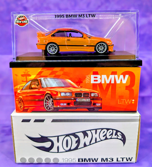 Hot Wheels RLC 1995 BMW M3 LTW - Red Line Club - New in Box