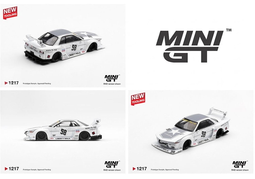 Mini GT Nissan Skyline GT-R R32 LB-Kaido Works - TAS 2025 - #1217