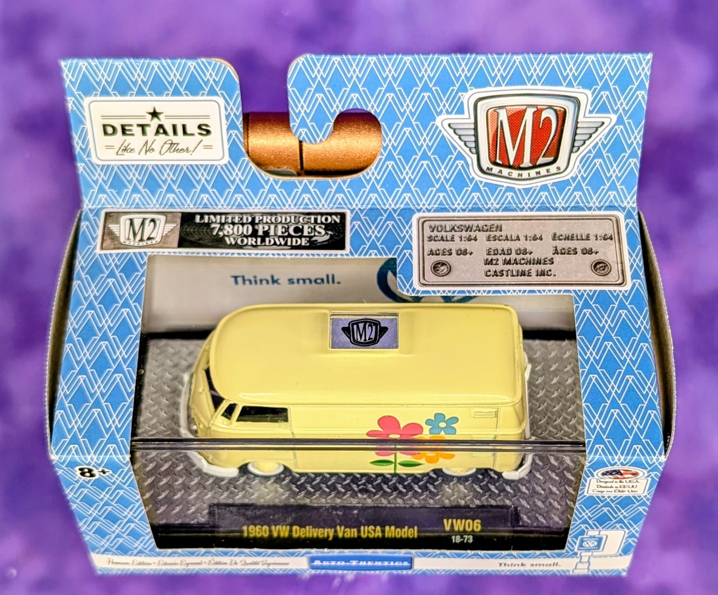 M2 Machines Volkswagen Bus Set of 6 Vans w/ Sleeve - Auto-Thentics