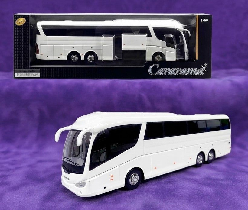 Cararama Scania Irizar PB Super Coach Bus - 1/50 Scale