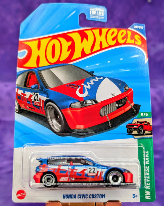 Hot Wheels Honda Civic Custom - Mainline