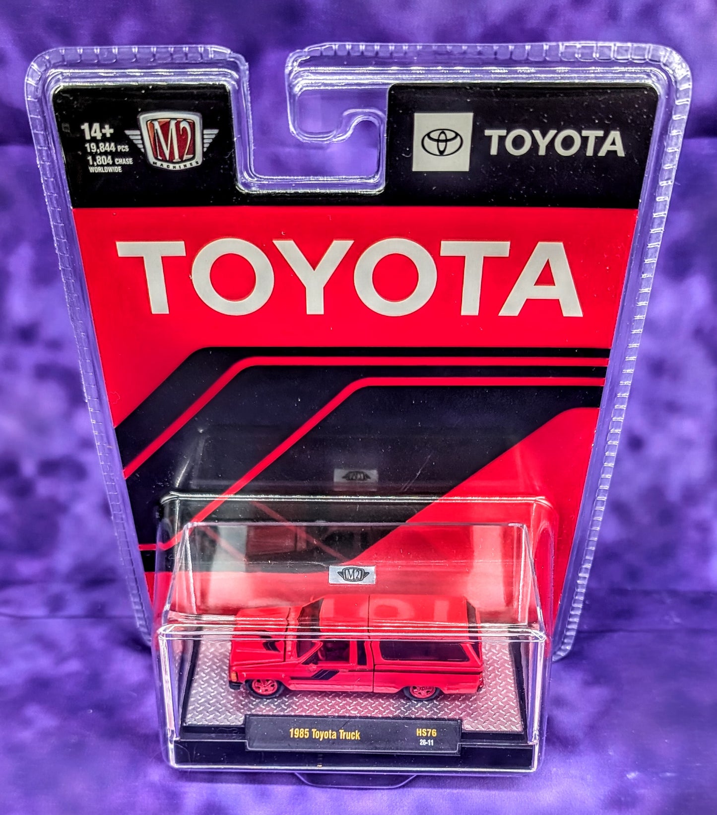 CHASE! M2 Machines 1985 Toyota Truck (w/ Camper Shell) - Hobby Series - 1 of 1,804