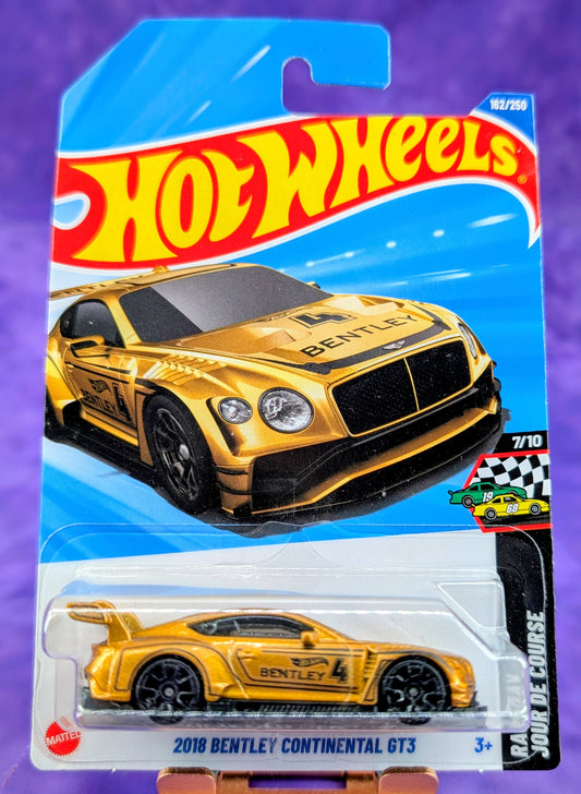 Hot Wheels 2018 Bentley Continental GT3 - Mainline
