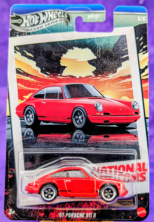 Hot Wheels '67 Porsche 911 R - National Icons - Silver Series