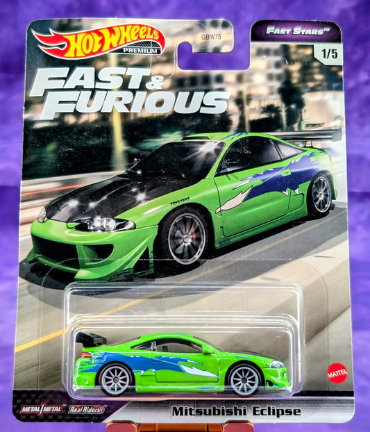 Hot Wheels Fast & Furious Mitsubishi Eclipse – Fast Stars - Premium