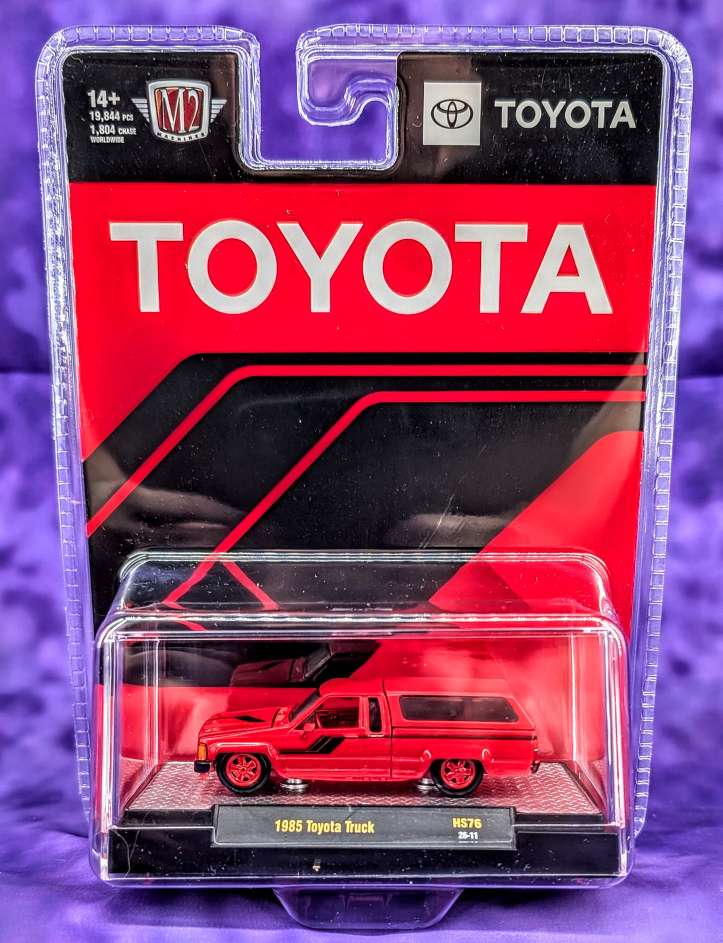 CHASE! M2 Machines 1985 Toyota Truck (w/ Camper Shell) - Hobby Series - 1 of 1,804