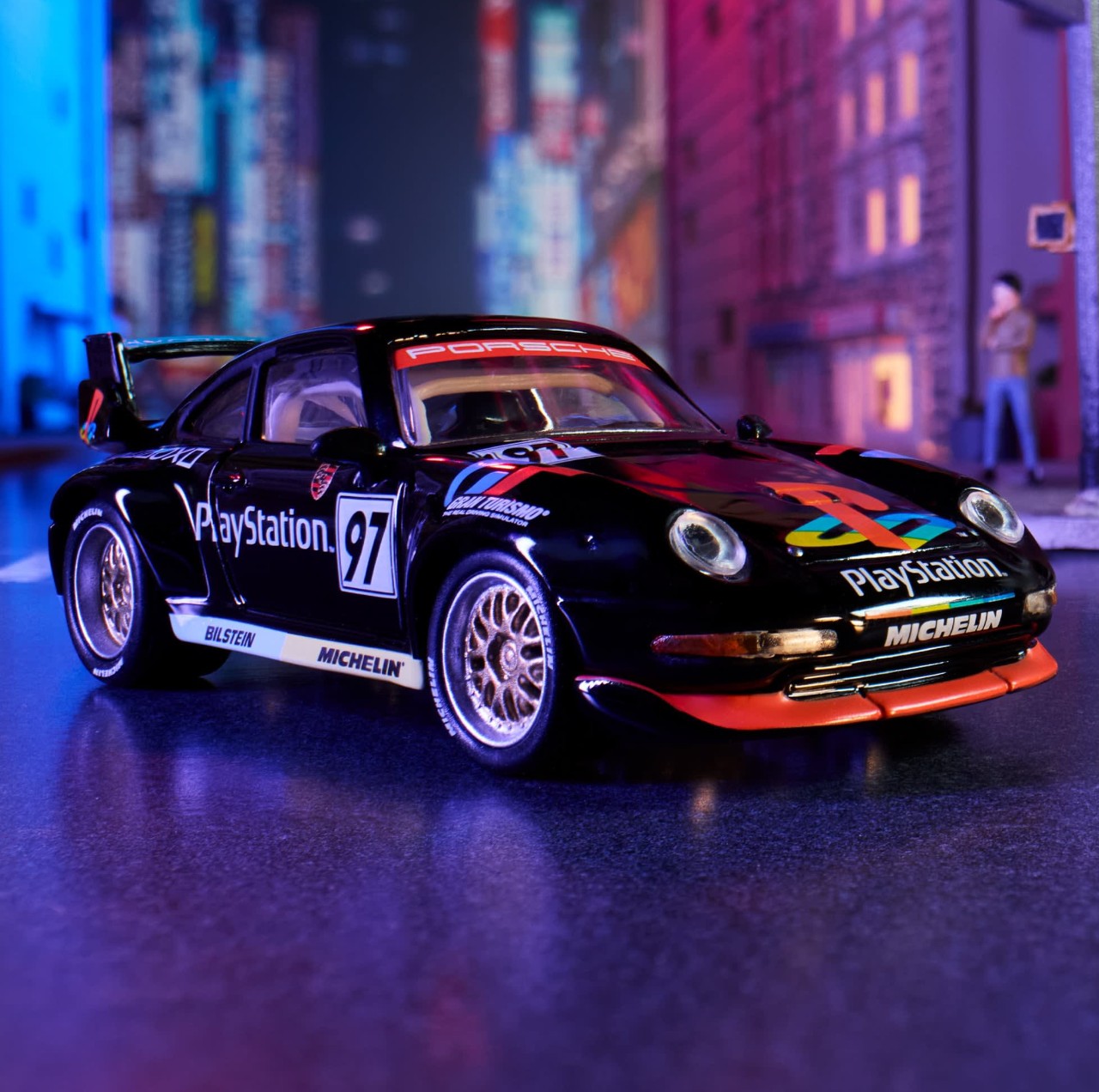 Hot Wheels Porsche 911 GT2 EVO 993 - PlayStation - Elite 64