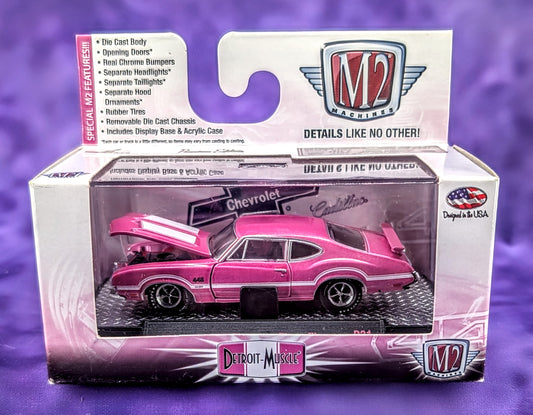 M2 Machines 1970 Oldsmobile Cutlass 442 W-30 - Detroit-Muscle