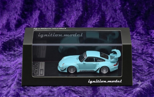 Ignition Model Rauh-Welt Begriff RWB 993 Porsche – Blue