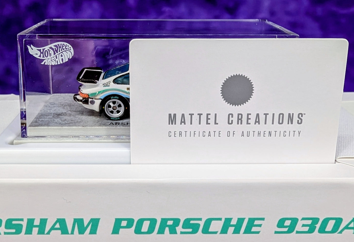 Hot Wheels x Daniel Arsham Livery Porsche 930A