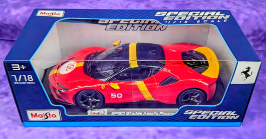 Maisto 1/18 Ferrari SF90 Asetto Fiorano - Special Edition