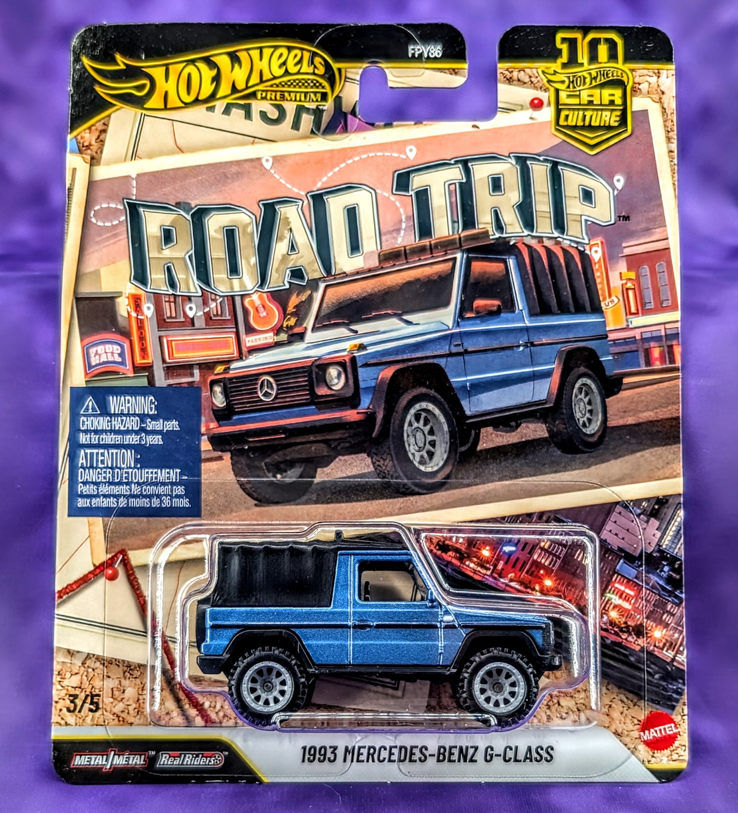 Hot Wheels Road Trip Set of 5 - Car Culture - Premium