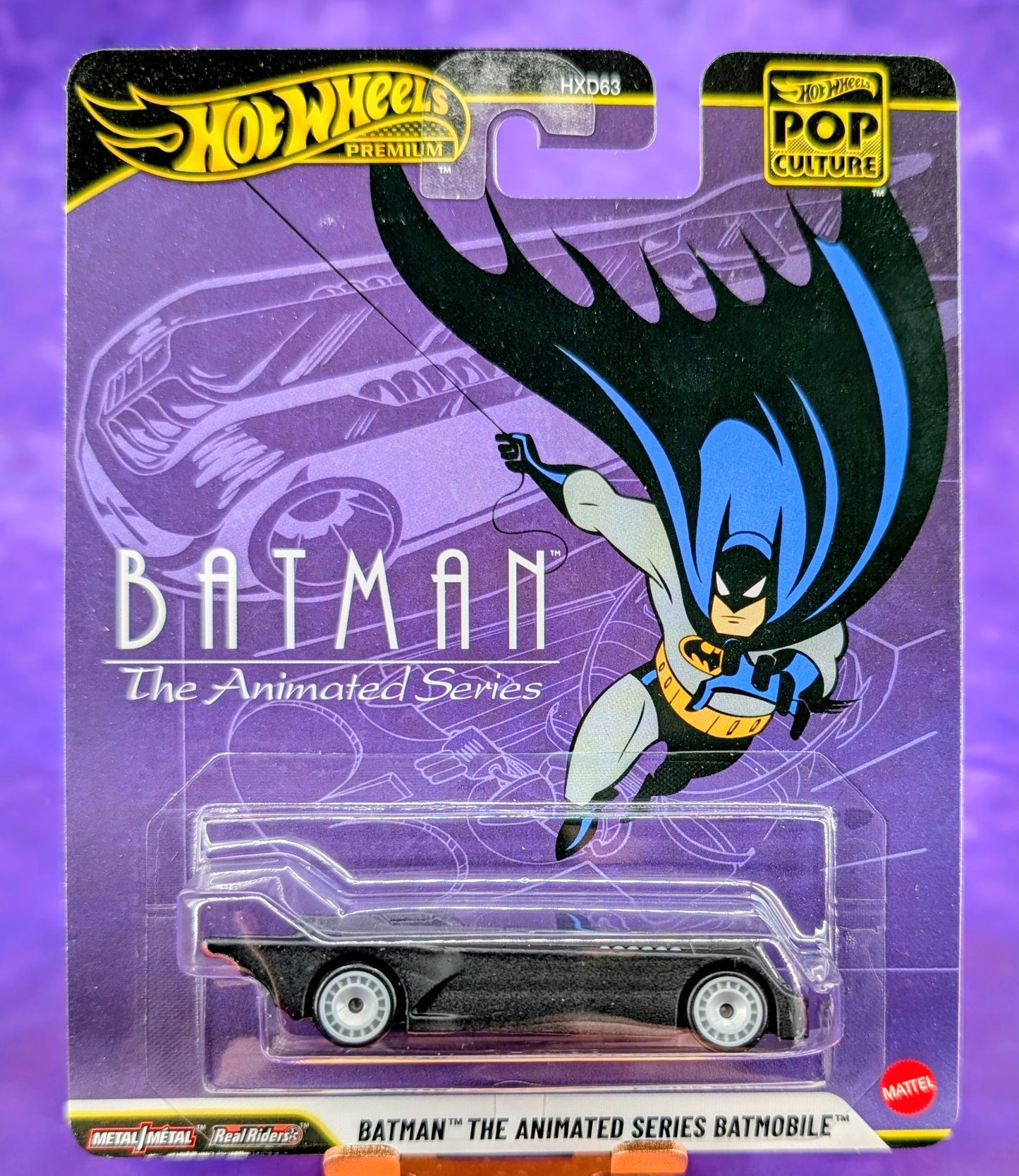 Hot Wheels Batman the Animated Series Batmobile - Pop Culture - Premium
