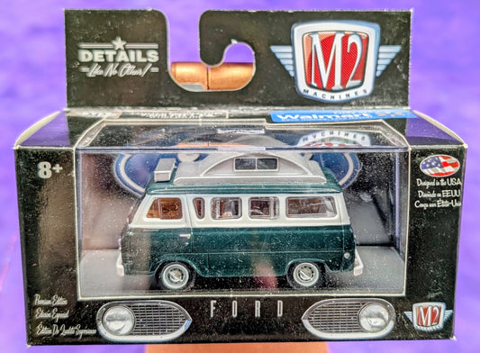 M2 Machines 1965 Ford Econoline Camper Van - Walmart Exclusive - WMTS10 17-78