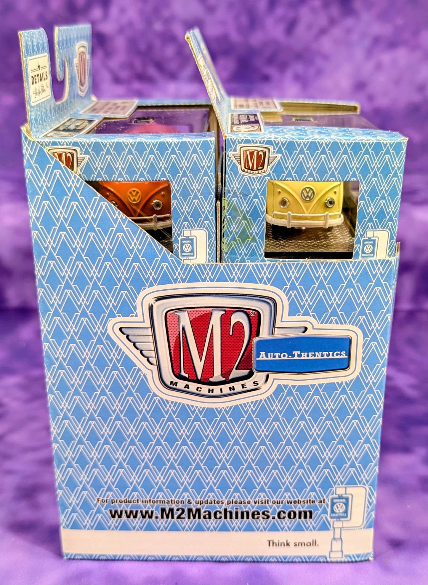 M2 Machines Volkswagen Bus Set of 6 Vans w/ Sleeve - Auto-Thentics