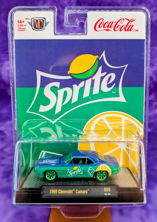 M2 Machines CHASE 1969 Chevrolet Camaro – Sprite – A55 25-01
