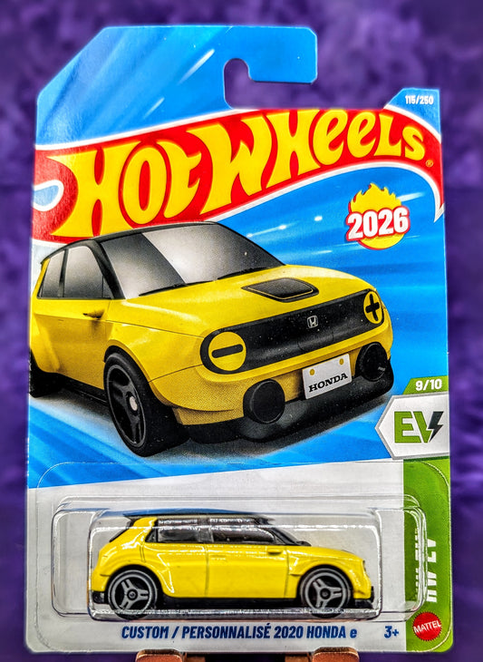 Hot Wheels Custom 2020 Honda e - HW EV - 2026 First Edition - Mainline