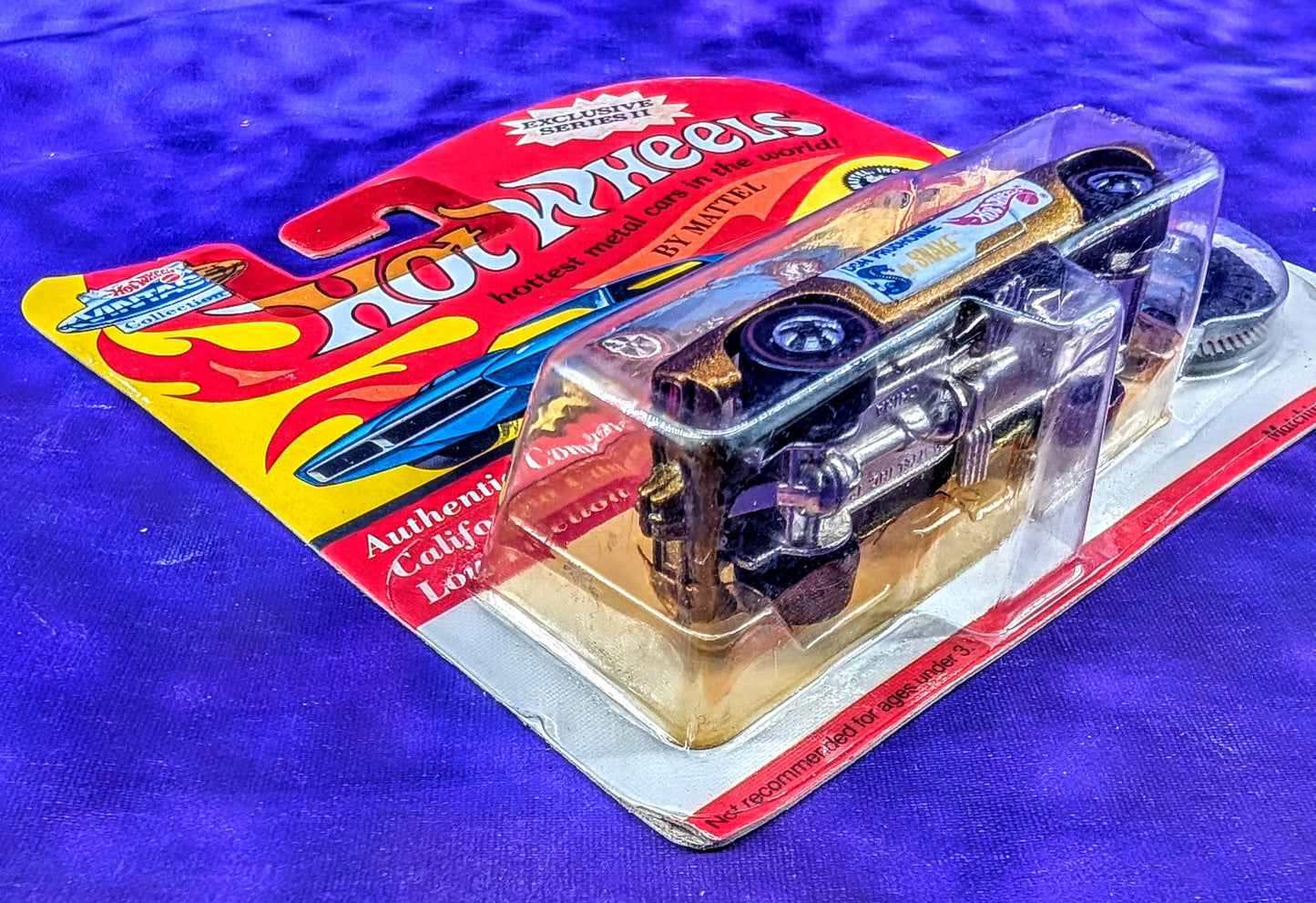 Hot Wheels Snake & Mongoose - Set of 2 - Vintage Collection Series II