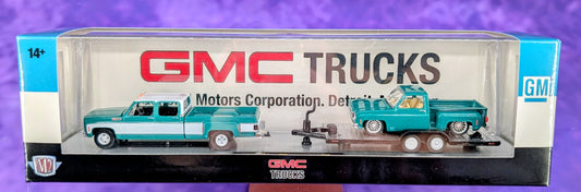 M2 Machines 1973 GMC Sierra 3500 & 1976 GMC Sierra Grande 15-Custom - GMC TRUCKS - R88 25-18