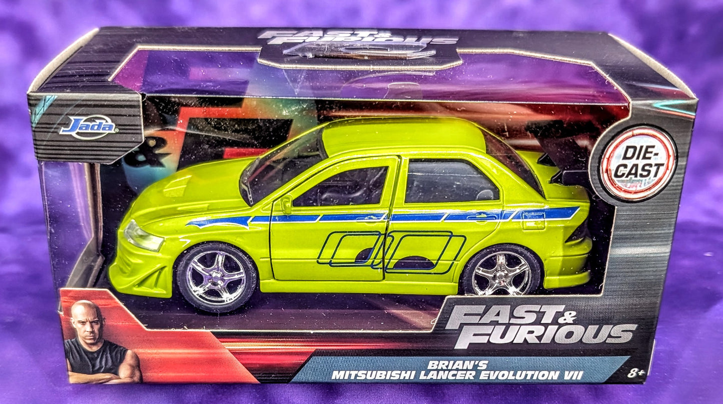 Jada 1:32 Fast & Furious Brian's Mitsubishi Lancer Evolution VII