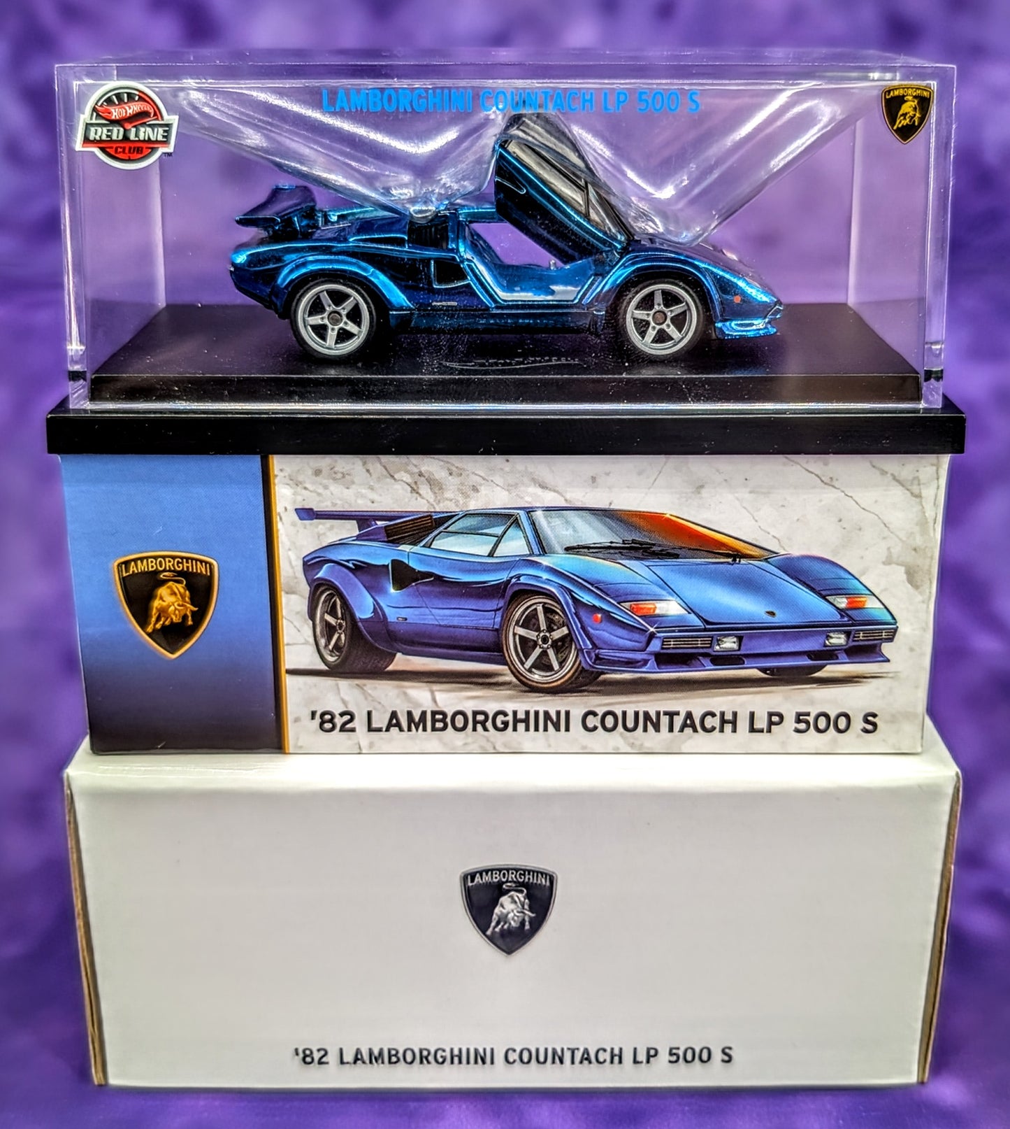Hot Wheels RLC sELECTIONs ’82 Lamborghini Countach LP 500 S - Red Line Club