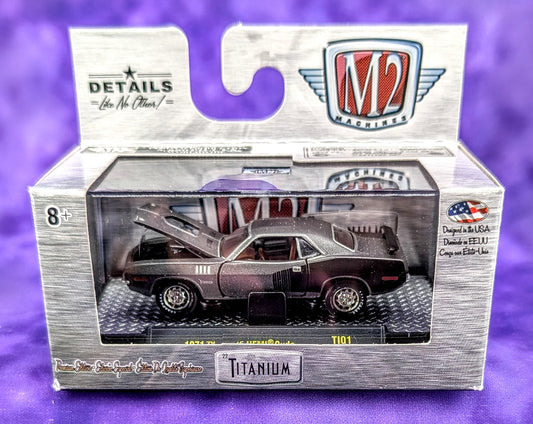 M2 Machines 1971 Plymouth HEMI Cuda - Titanium Series