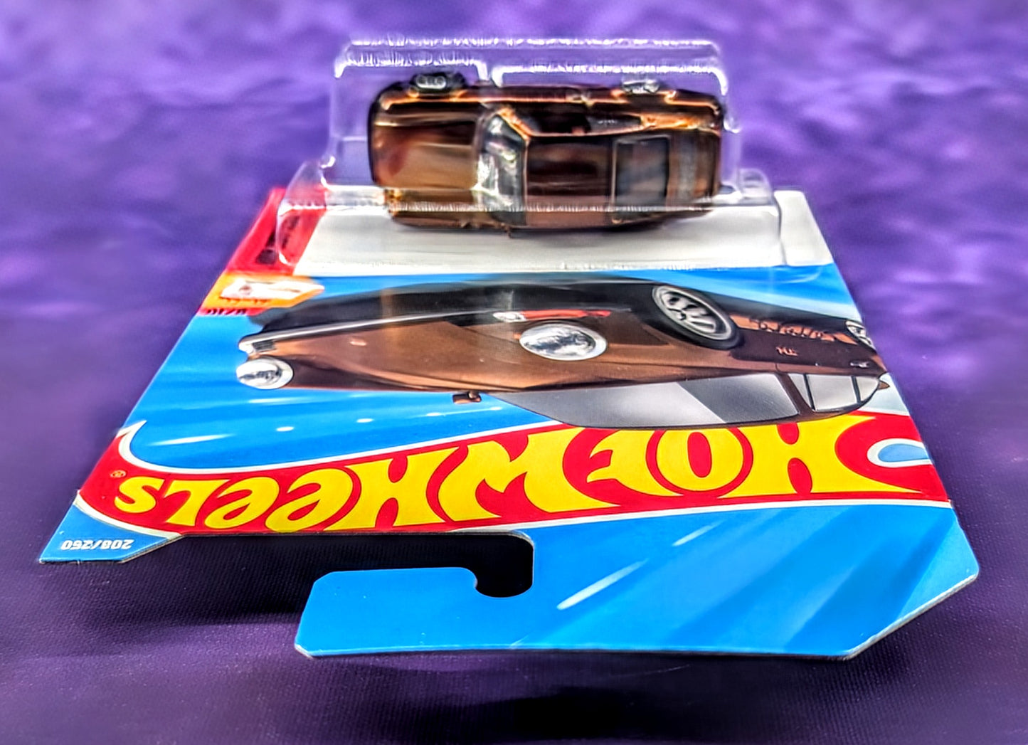 Hot Wheels STH Porsche 911 Carrera RS 2.7 - Super Treasure Hunt - Then and Now - FACTORY ERROR - International Card