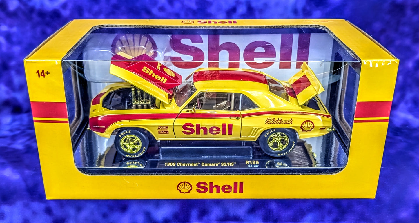 CHASE! M2 Machines 1969 Chevrolet Camaro SS/RS - Shell Oil - 1 of 750