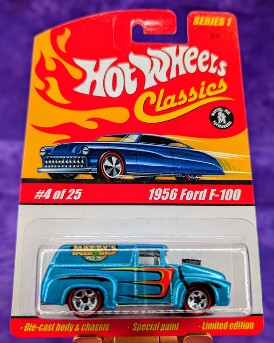 Hot Wheels Classics 1956 Ford F-100 - Redline Tires