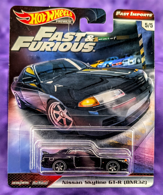 Hot Wheels Nissan Skyline GT-R (BNR32) - Fast & Furious: Fast Imports - Premium