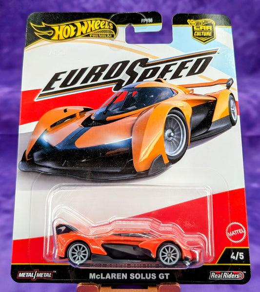 Hot Wheels McLaren Solus GT - Euro Speed - Car Culture - Premium