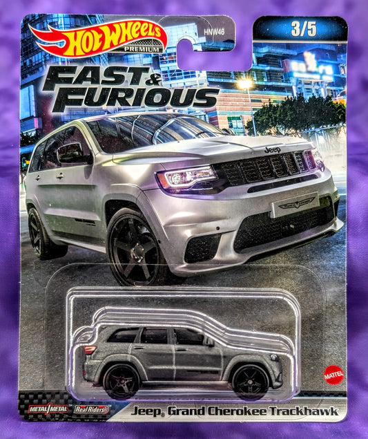 Hot Wheels Jeep Grand Cherokee Trackhawk - Fast and Furious - Premium