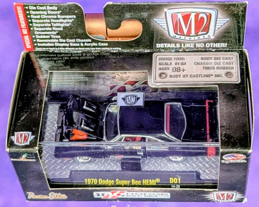 M2 Machines 1970 Dodge Super Bee HEMI - D01 14-28
