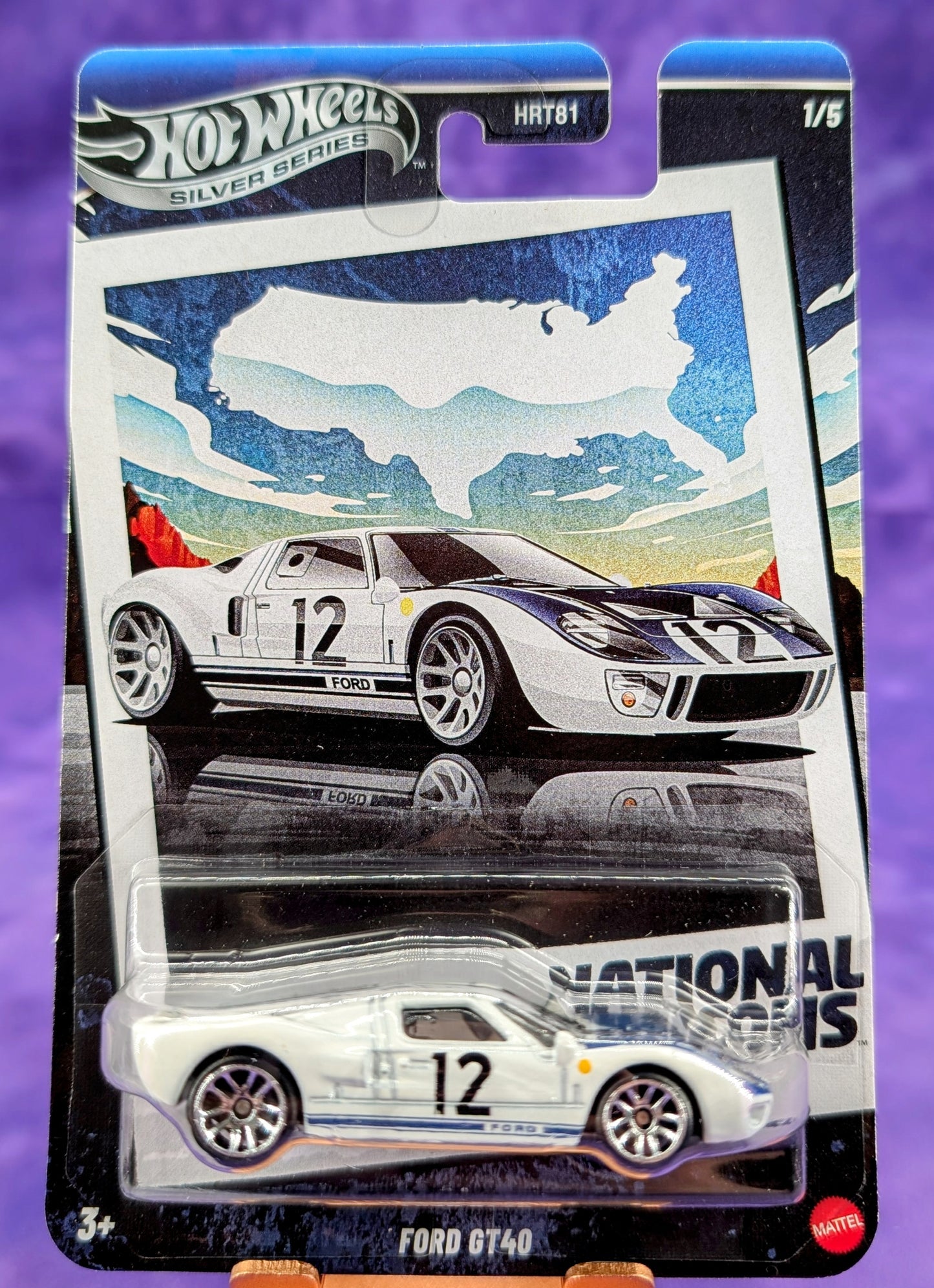 Hot Wheels National Icons Set of 5 Cars - Silver Label
