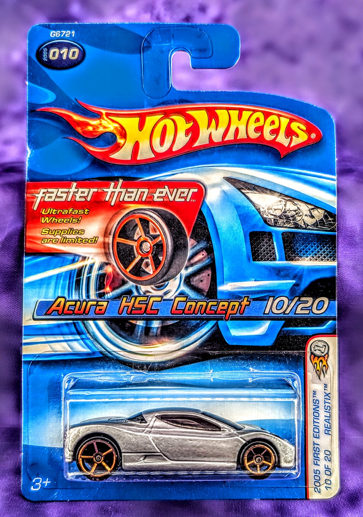 Hot Wheels Acura HSC Concept - 3 Car Lot - Mainline