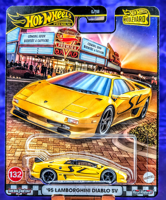 Hot Wheels '95 Lamborghini Diablo SV - Boulevard #132 - Premium