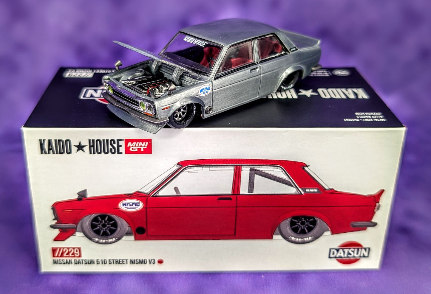 CHASE Kaido House Datsun 510 Street NISMO V3 - RAW Metal - #229