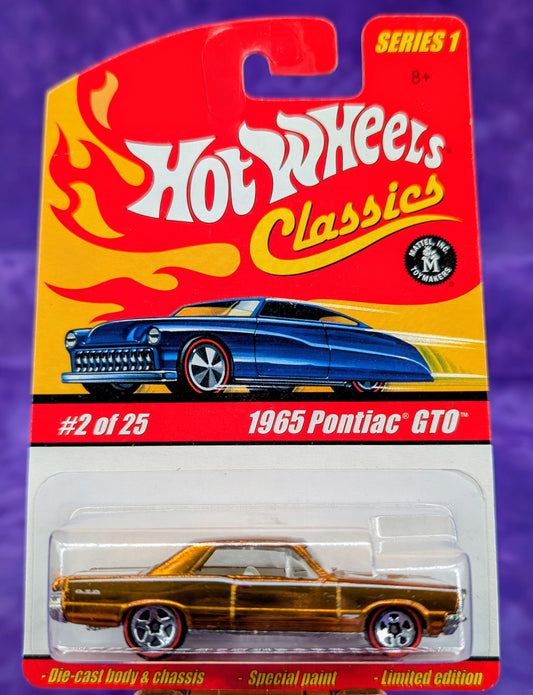 Hot Wheels Classics 1965 Pontiac GTO - Redline Tires