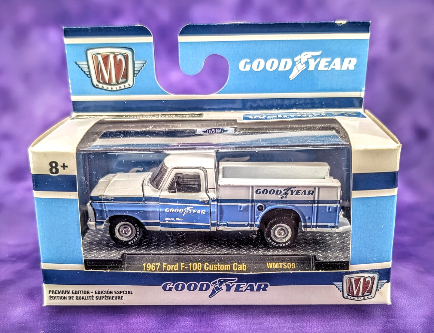M2 Machines 1967 Ford F-100 Custom Cab - Goodyear - Walmart Exclusive