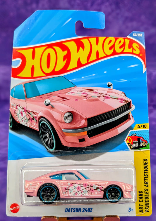 Hot Wheels Datsun 240Z – Cherry Blossom - Art Cars - Mainline